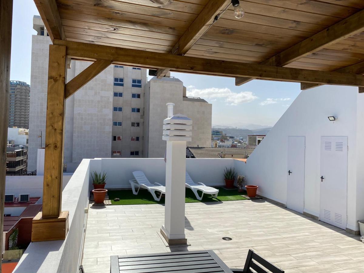 Holiday Home & Rooftop Lounge Las Palmas de Gran Canaria Exterior foto